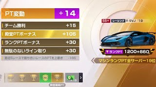 日本版レーシングマスター 上海国際サーキット テクニカル逆 アヴェンタドール SVJ 完凸13232 180pt