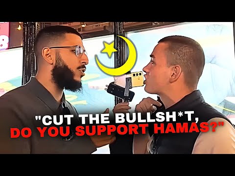 Ali Dawah Starts PANICKING When British Man Presses Him on This Question!