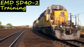 Union Pacific EMD SD40 2 Training || Train Sim World 2