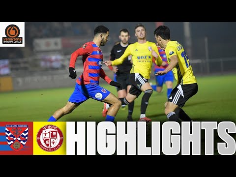 Dagenham & Redbridge 1-2 Woking (NL 2024/25)