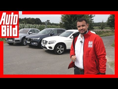 Volvo XC60 vs. Audi Q5 and Mercedes GLC (2017) - Swedish SUV faces competition