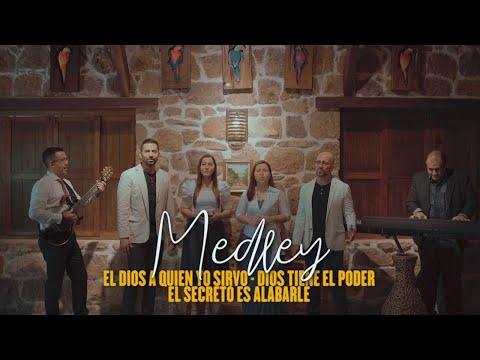 Grupo Angel - Medley El Dios a Quien Yo Sirvo/Dios Tiene el Poder/El Secreto es Alabar. (Cover)