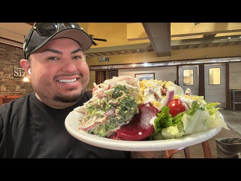 SIZZLER ALL YOU CAN EAT SALAD BAR
