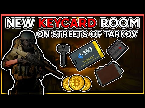 The New SECRET BLACK KEYCARD Room In Streets Of Tarkov.