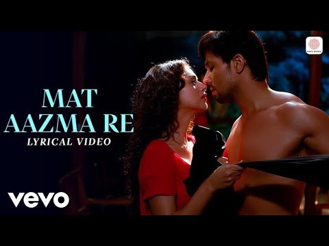 Mat Aazma Re - Lyrical Video | Murder 3 | Randeep Hooda | Aditi Rao | Pritam | KK