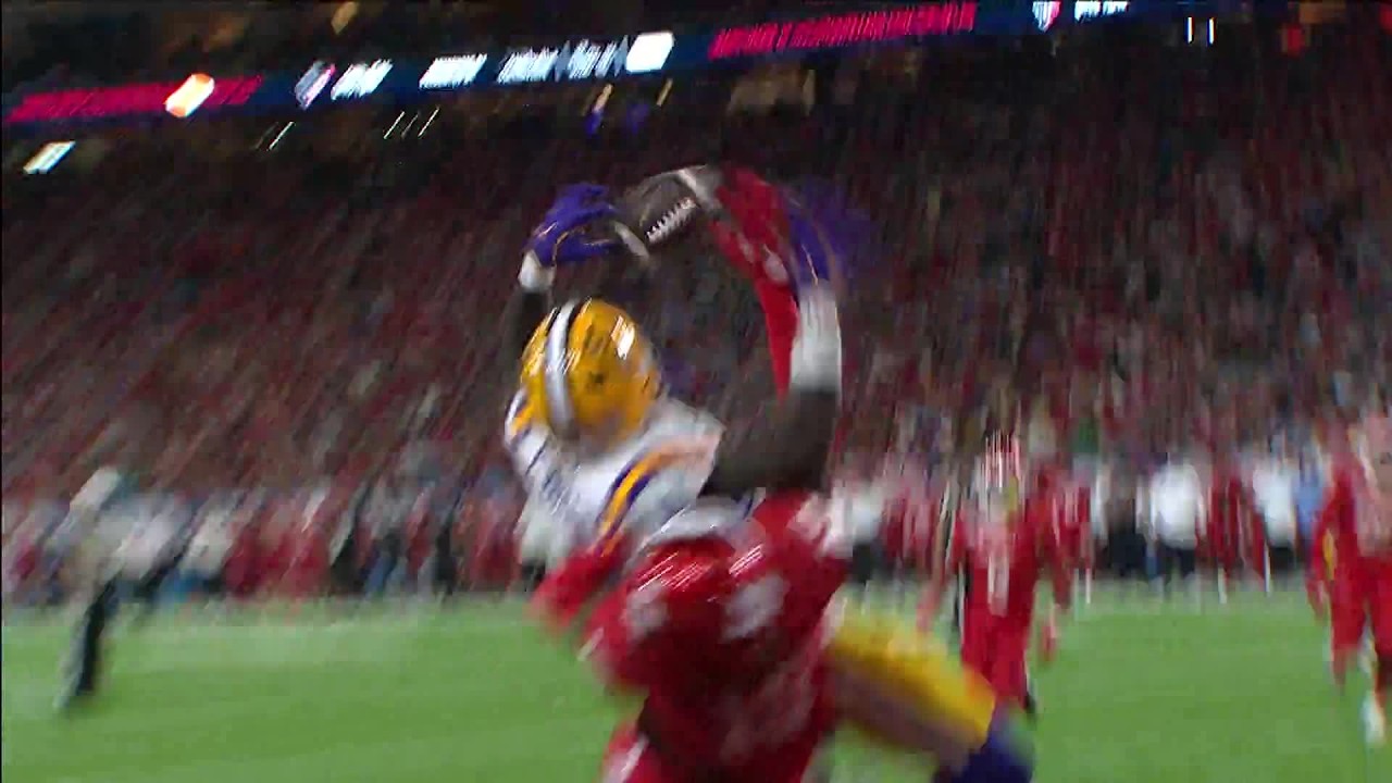 RIDICULOUS CATCH 😱 Trey'Dez Green gets the TD despite pass interference in Texas Bowl | ESPN CFB