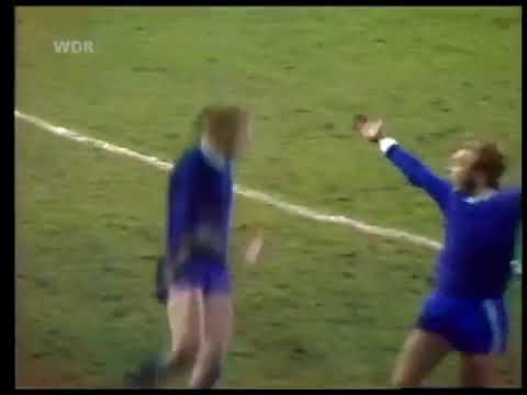 European Cup Winners Cup Quarter Final 1st leg Schalke 04 - Sparta Prague 2-1 (6 March 1973)