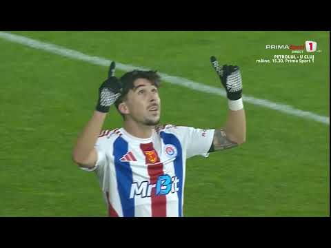 GOOOL! Rapid - Oțelul 0-1. Nuno Pedro înscrie după un serviciu perfect de la Bodrun