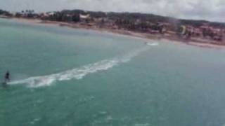 preview picture of video 'kitesurfing 2010 em Pirambúzius - Natal - Brazil'