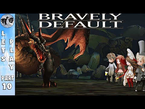 Let's Play Bravely Default Part 10 [PC] Vestment Cave (Blind)