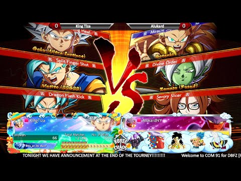 DBFZ | COM 91 | King Tiza vs Alukard | Fun Set to WATCH!!!