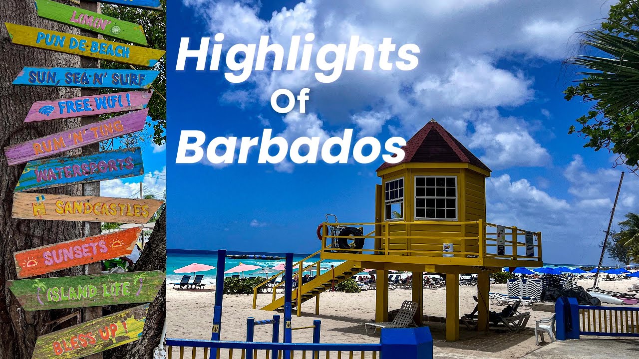 Highlights Of Barbados - Best Beaches | Bridgetown | Oistins | Carlisle Bay | Nightlife | Sunsets