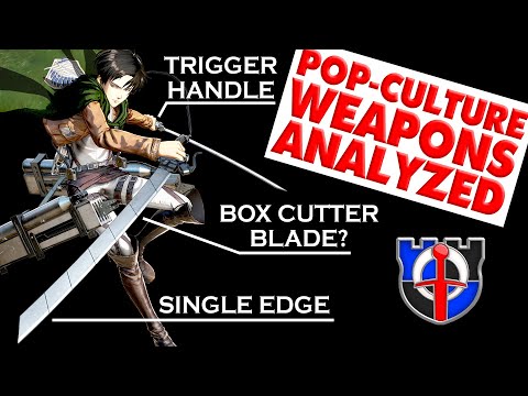 How practical are the swords from Attack on Titan? Pop-Culture Weapons Analyzed