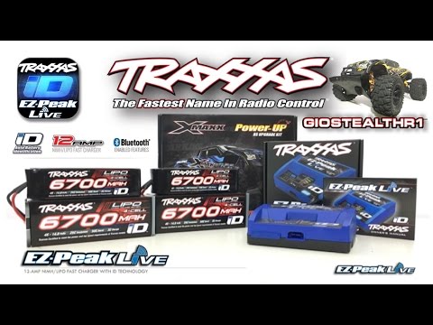TRAXXAS UNBOXING BLUETOOTH CHARGER 2993 AND 2 4S LIPO BATTERIES 2890X EZ PEAK LIVE