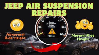 How To Repair Jeep Grand Cherokee Air Suspension FAULTS
