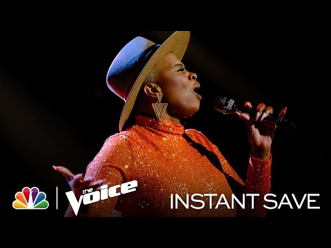 Dana Monique's Instant Save Performance of Anita Baker's "Caught Up in the Rapture" - The Voice 2021