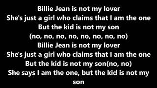Weezer - Billie Jean (Lyrics)
