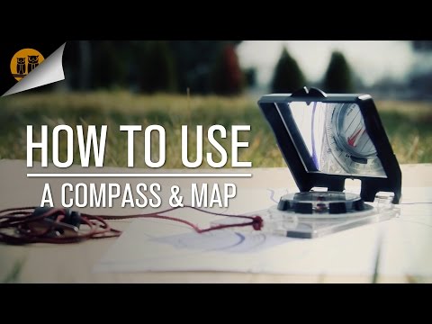 How to Use a Compass & Map • Compass Navigation Tutorial