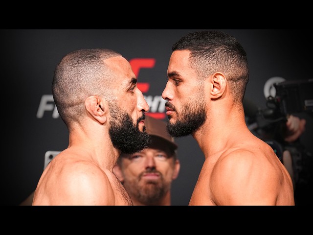 UFC Vegas 118 Faceoffs | Muhammad vs Bonfim Final Staredowns