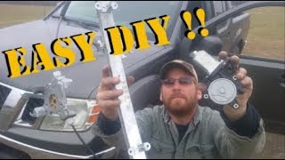 Nissan Frontier WINDOW REGULATOR And MOTOR Replacement