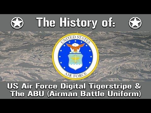 The History of: The US Air Force Digital Tigerstripe & Airman Battle Uniform (ABU) | Uniform History