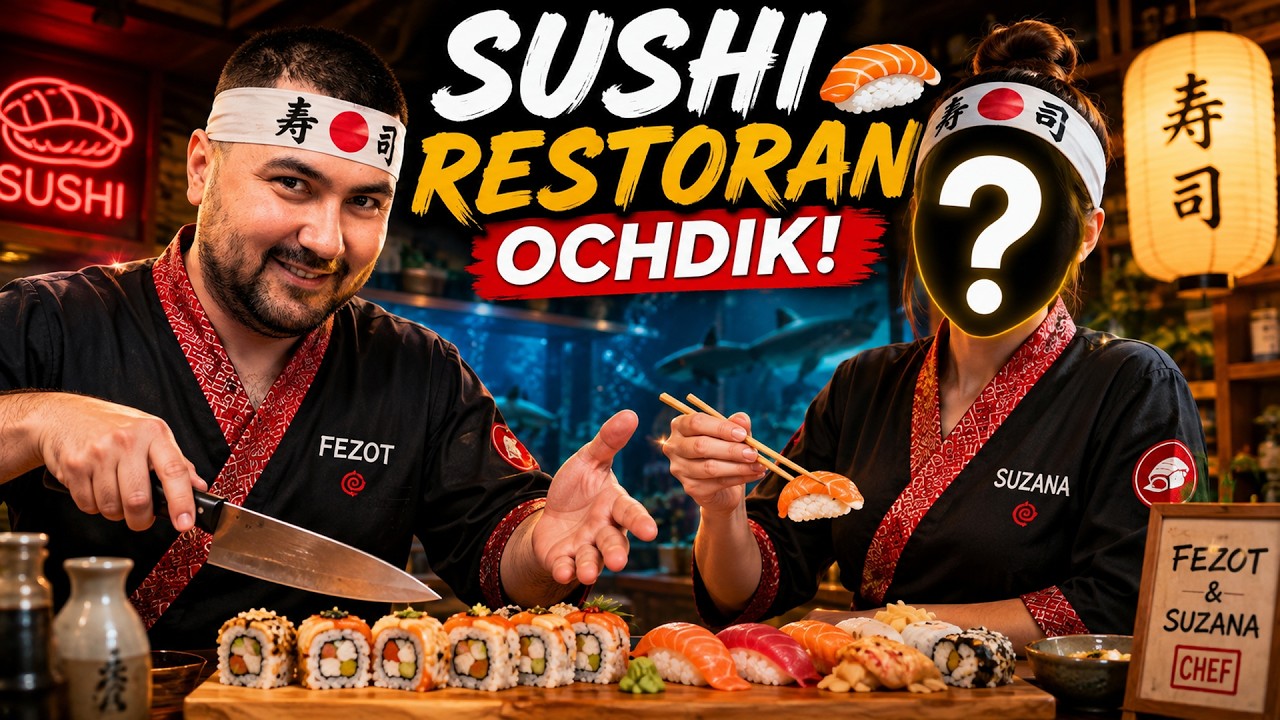 🍣 SUSHI RESTORAN OCHDIK! ➜ Deep Blue Sushi #1