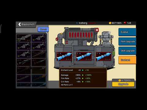 Arrow War Walkthrough ULTIMATE WEAPON Immortal ICEBERG Final Upgrade !!!