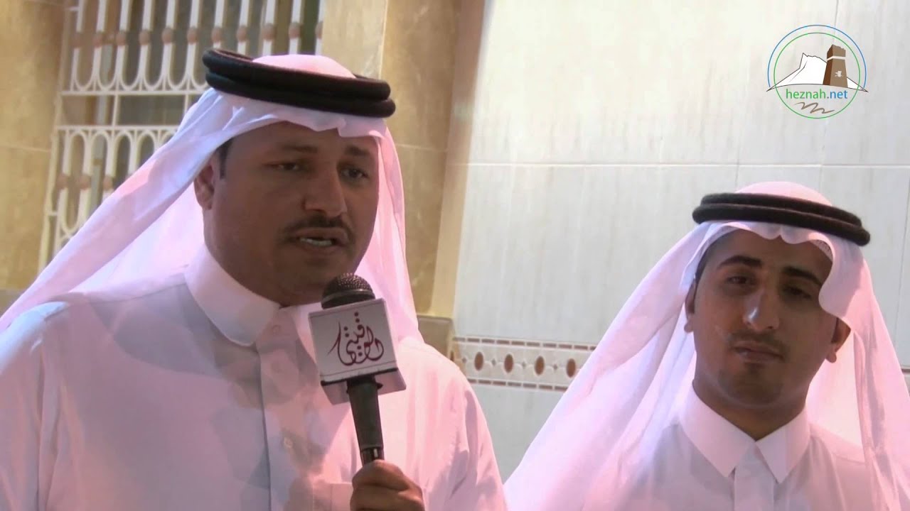 الشاعر عبدالواحد الزهراني في حزنة-حفل الاستاذ عطيه بن محمد عطيه الحزنوي بمناسبة المولود