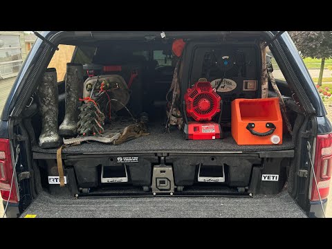 My Decked drawer system hunting set up and review in my (5th Gen) Dodge 1500!