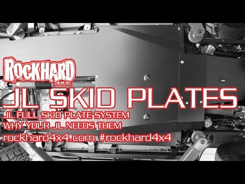JL Skid Plates / Complete Bellypan System Explained - Rock Hard 4x4