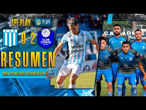 Racing de Córdoba 0-2 Ciudad de Bolivar | Resumen | Primera B Nacional | Fecha 8