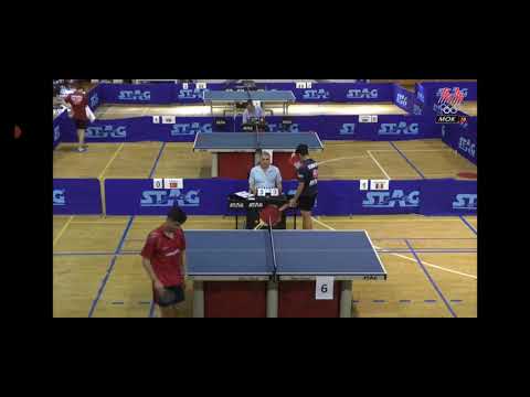Hristo Hristev BUL - Nemanja Dilas SRB  13.06.2019г. Balkan table tennis championship JBT