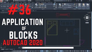 Blocks In AutoCAD 2020 || Create Block || Insert Block || Write Block || Block Editor in AutoCAD2020