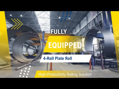 FACCIN 4HEL 403 Plate Bending Rolls including Pinch | Fahey Machinery Co., Inc. (1)