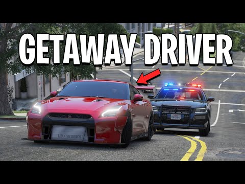 I Became A Getaway Driver In A Supercar on GTA 5 RP