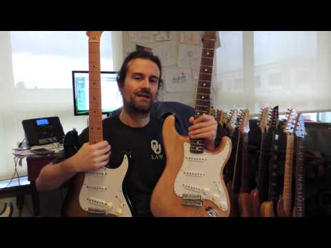 Vintage Reissue Fender Stratocaster Classic ST62 vs ST57 vs 70 s vs Standard Japan Mexico