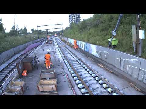 Bahnhof Stettbach Gleiserneuerung (long version)