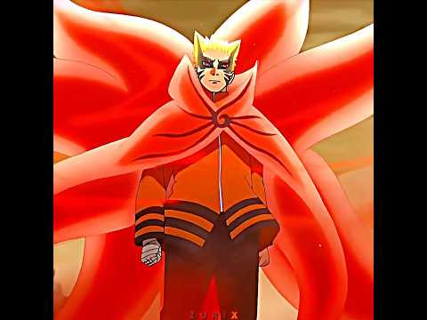 NARUTO USES BARYON MODE 😬 TO SAVE 🛟 BORUTO & SASUKE 🔥