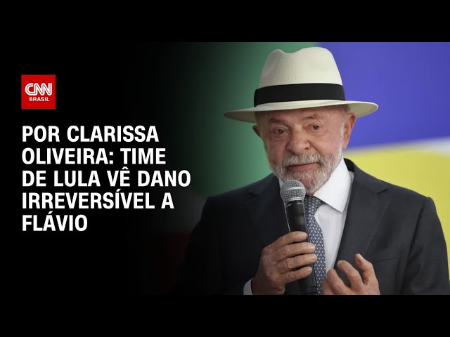 Time de Lula fala em dano irreversível a Flávio e planeja explorar desgaste | LIVE CNN