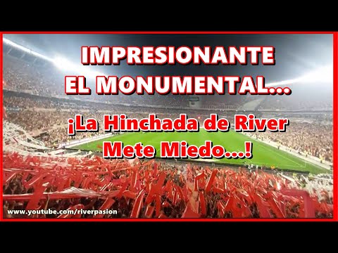 "¡La Hinchada de River Mete Miedo...! - Impresionante el  Monumental - 90 minutos alentando sin parar" Barra: Los Borrachos del Tablón • Club: River Plate