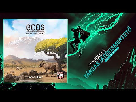 #327. Ecos: First Continent | Egyperces társasjátékismertető - Game-Obscura