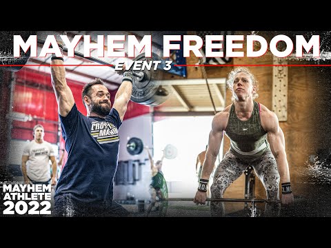 FULL THROTTLE // Mayhem Freedom Event 3 FULL WORKOUT // CrossFit Games Team Quarterfinals