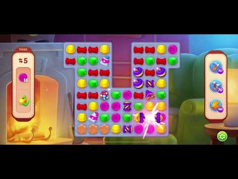 Homescapes Level 11666 夢幻家園 第11666關- No boosters