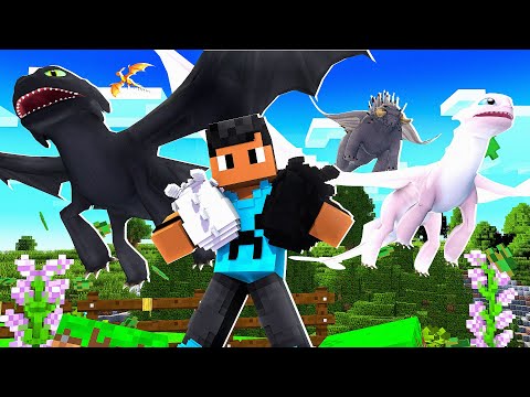 Sobrevivi 100 DIAS no REINO DE DRAGÕES no Minecraft - O FILME