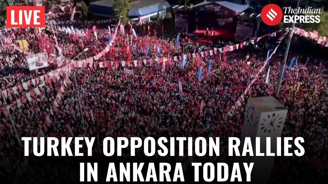 Tens of Thousands Rally in Ankara Against Legal Pressure on Opposition CHP
