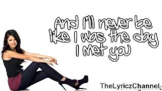 Selena Gomez - Ghost of you [Lyrics]