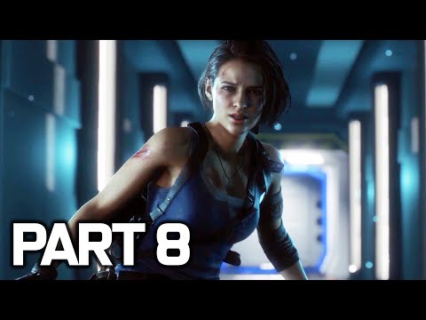SECRET LAB! RESIDENT EVIL 3 REMAKE Walkthrough Gameplay PART 8 - Resident Evil Remake