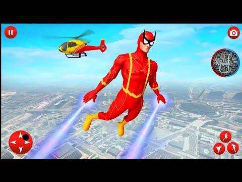 Rescue Operations of Real Flying Robot Hero Games - Android Gameplay | Game For Cartoon