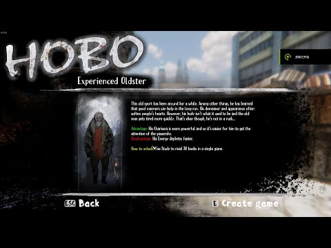 Oldster 7 Days 8 Votes #Day05 | Hobo Tough Life Speedrun Challenge