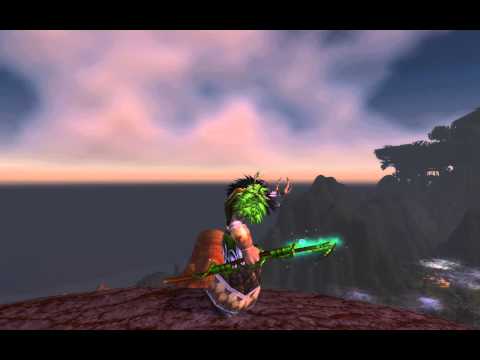 Worgen Druid Cenarion transmogrification